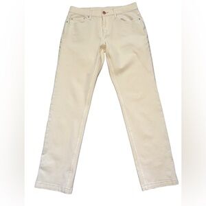 Mugsy Jeans | Men's Classic Cream Straight Jeans